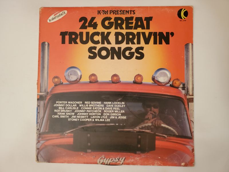 Various Artists 24 Great Truck Drivin' Songs vinyl record
